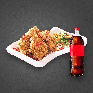 Boneless Spicy Fried Chicken + Coke 1.25L product image