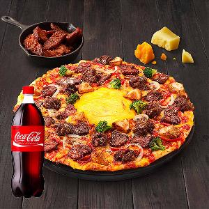 Cheese Fondue Fire Meat Original (L) + Coke 1.25L product image