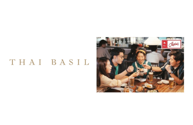 THAI BASIL Maxim s THAI BASIL brand image