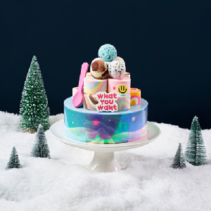 Pick What You Want Snowball Cake product image