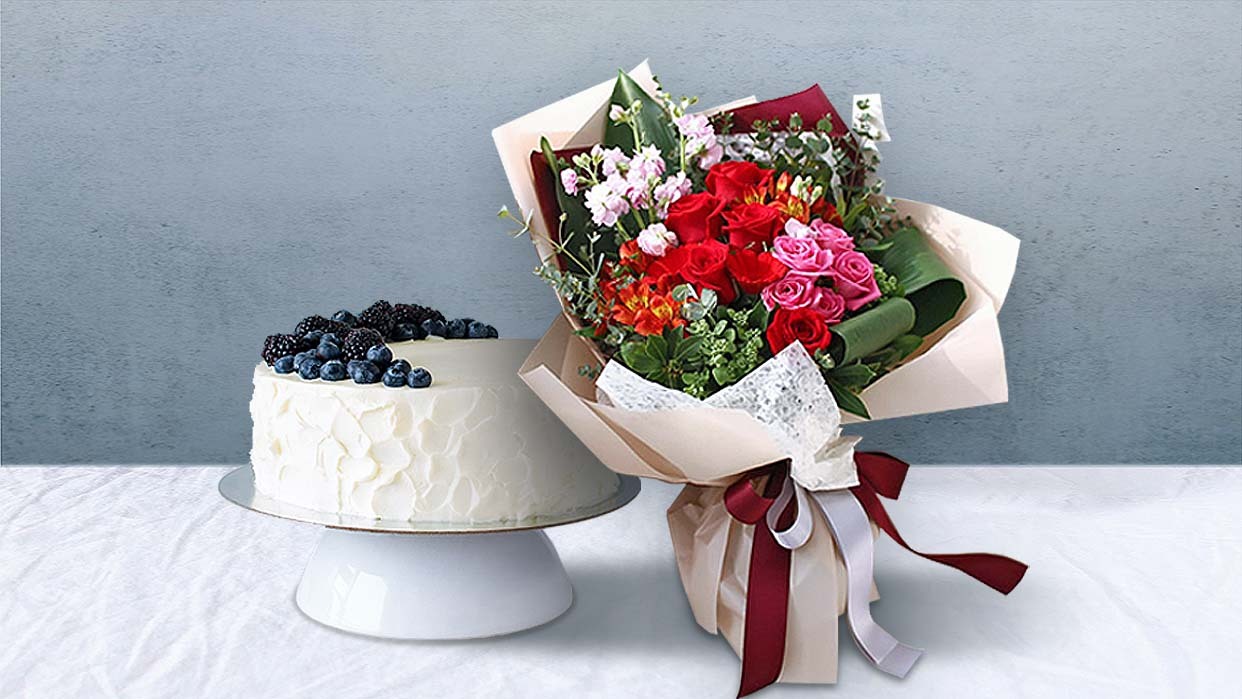 Flower Bouquet & Cake (Delivery) brand image