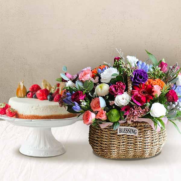 Vibrant Floral+Cake product image