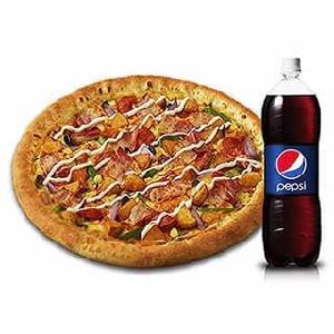 Bacon Potato Cheese Crust (L) + Pepsi 1.25L product image