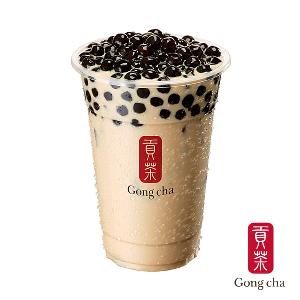 Hot/Iced Black Milk Tea + Pearl (J) product image