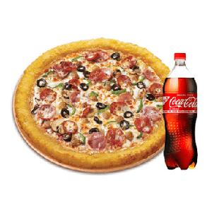 Super Papa's Cheese Crust (L) + Coke 1.25L product image