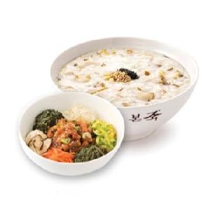 Jeonbok Porridge + Spicy Octopus Bibimbap product image