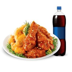 Half & Half Chicken + Coke 1.25L product image