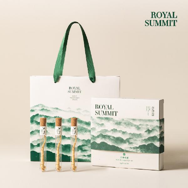 "Recommended Gift for Parents" ROYAL SUMMIT Wild Ginseng Gift Box (3pcs) product image