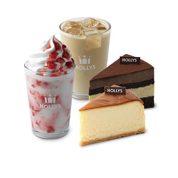 Happy Birthday (Vanilla Delight (R) + Strawberry Cheesecake Hallachino (R) + New York Cheesecake + Triple Chocolate Cake) product image