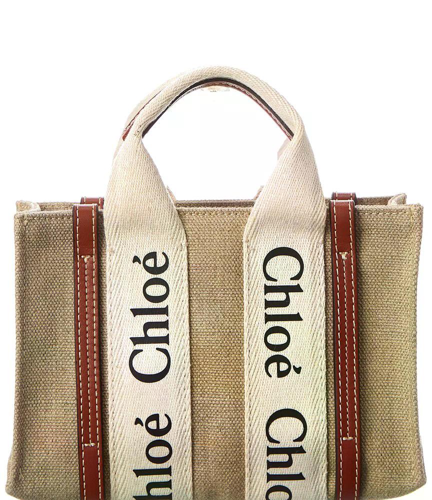 CHLOE【関税込み＊送料無料】WOODY キャンバス トートバッグ Chloé ジェリー＆レザー製Woodyトートバッグ | Chloé JP