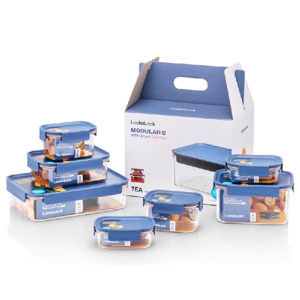 Bisfree Modular Plus No.3 Container Set (LBF402RS7) product image