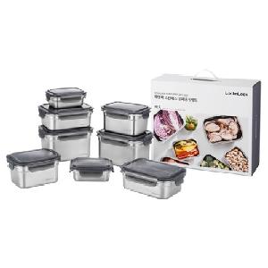 Lock & Lock Stenhard Airtight Container 8-Piece Set (LST501S8) product image