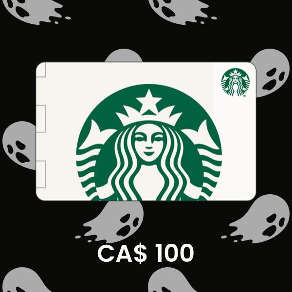 Starbucks Card CA$100 Halloween Edition product image