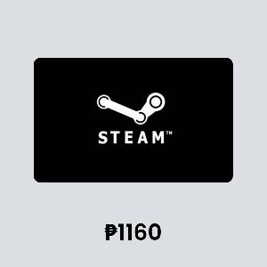 Steam Wallet ₱1160 Gift Card product image
