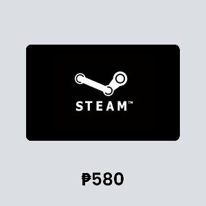 Steam Wallet ₱580 Gift Card product image
