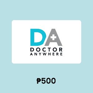 Doctor Anywhere ₱500 Gift Card product image
