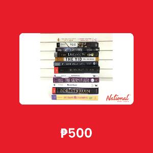National Bookstore ₱500 Gift Card product image