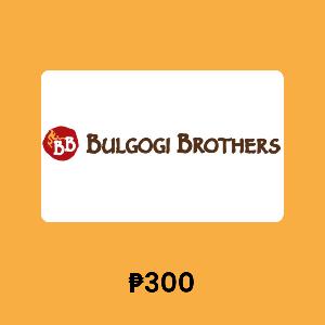 Bulgogi Brothers ₱300 Gift Card product image