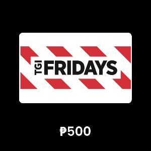 TGI Fridays Philippines ₱500 Gift Card product image