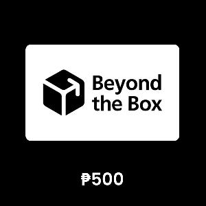 Beyond The Box ₱500 Gift Card product image
