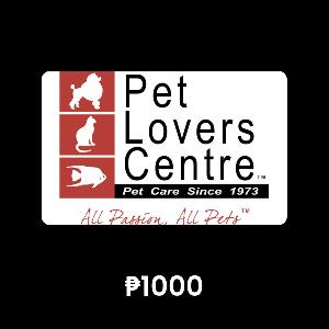 Pet Lovers Centre Philippines ₱1,000 Gift Card product image