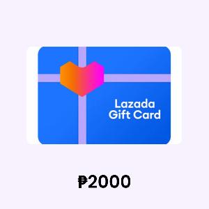 Lazada Philippines ₱2000 Gift Card product image