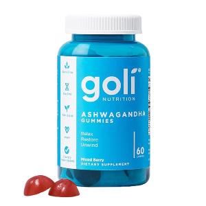 Ashwagandha & Vitamin D Gummy - 60 Count - Mixed Berry, KSM-66, Vegan, Non-GMO, Gluten-Free product image