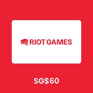 Riot Games SG$60 Gift Card product image