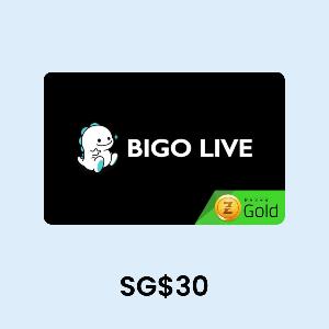 Bigo Live SG$30 Gift Card product image