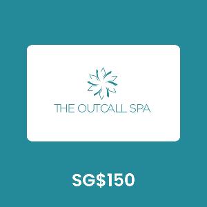 The Outcall Spa Gift of Pampering SG$150 Gift Card product image
