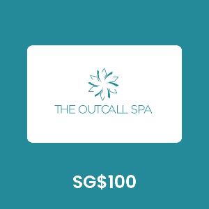 The Outcall Spa Gift of Good Times SG$100 Gift Card product image