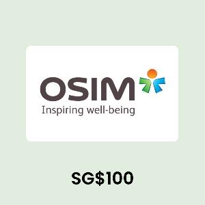 OSIM SG$100 Gift Card product image