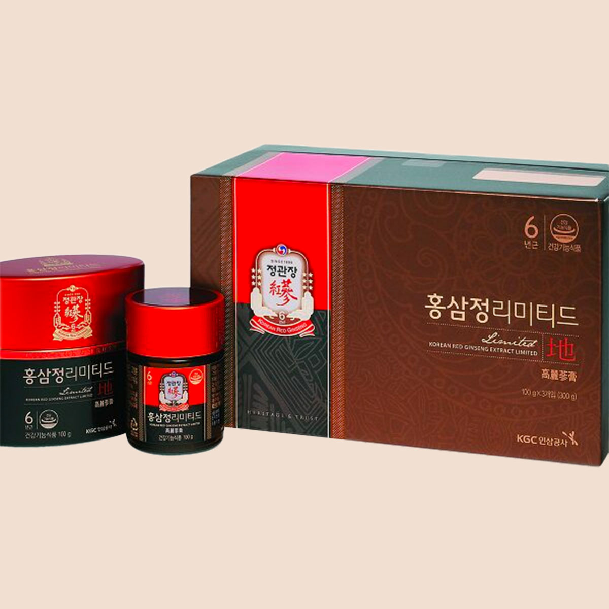 Korean Red Ginseng Extract Limited - 3 Bottles In South