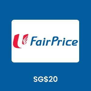 NTUC FairPrice SG$20 Gift Card product image