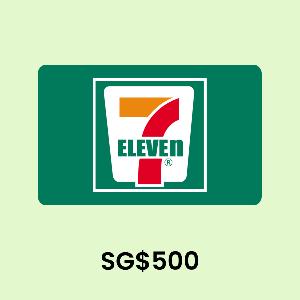 7-Eleven Singapore SG$500 Gift Card product image