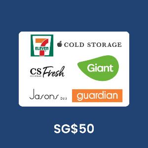 Dairy Farm Group Singapore SG$50 Gift Card product image