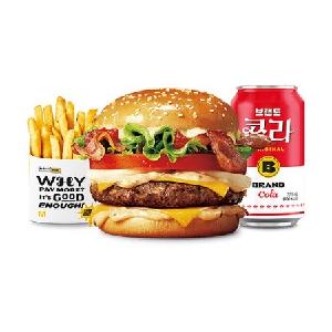 Triple Bacon Burger Set product image