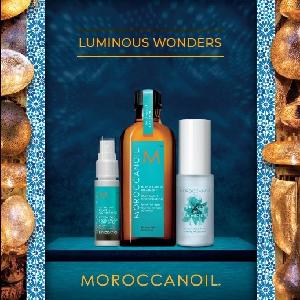 Moroccanoil Luminous Wonders Set (Original Oil 125ml+Body Perfume 30ml+Conditioner 20ml) product image
