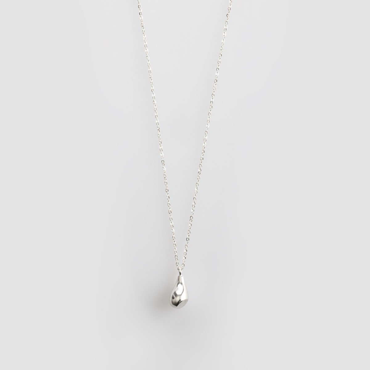 Drops Pendant Necklace-Silver In South Korea Taad | SodaGift