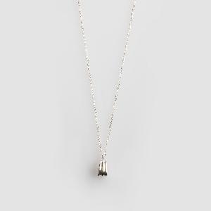 Triple Shell Necklace-Silver product image