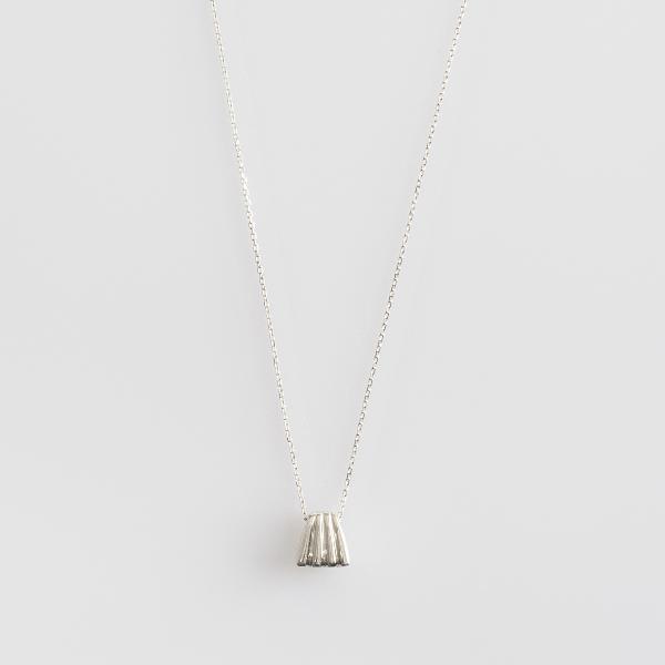 Quadruple Shell Necklace-Silver item image