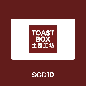 TOAST BOX SGD10 Gift Card product image