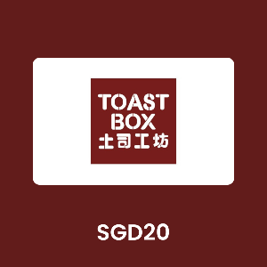 TOAST BOX SGD20 Gift Card product image