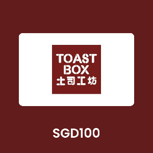 TOAST BOX SGD100 Gift Card product image