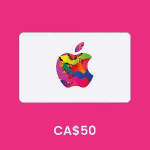 Apple Canada CA$50 Gift Card product image