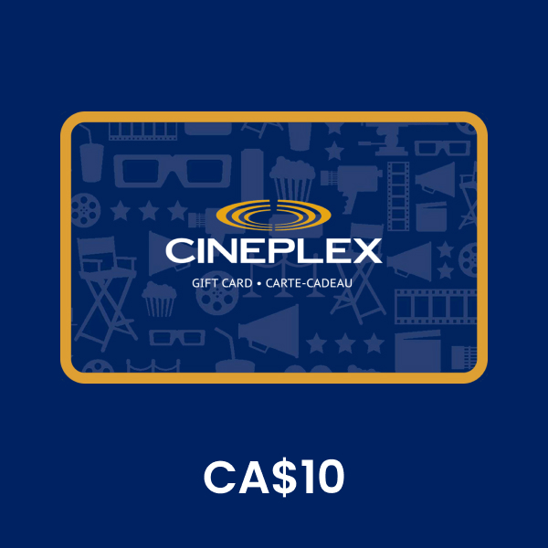 Cineplex CA$10 Gift Card product image
