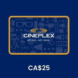 Cineplex CA$25 Gift Card product image