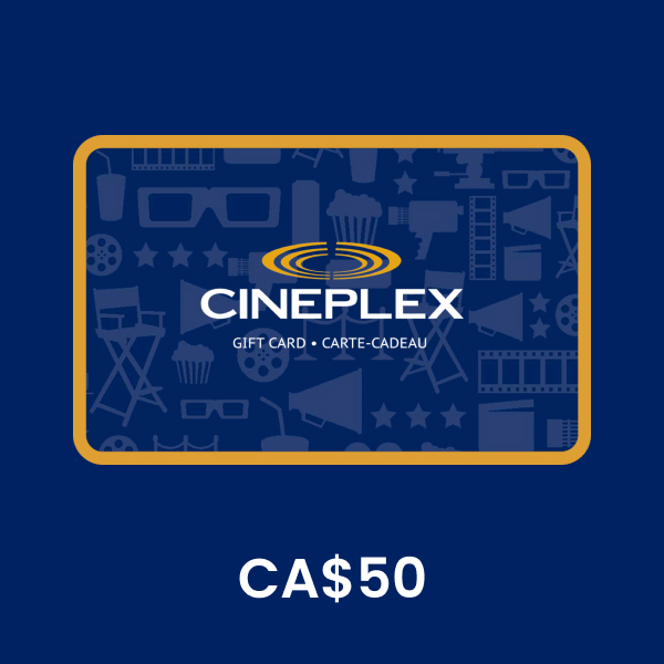 Cineplex CA$50 Gift Card product image