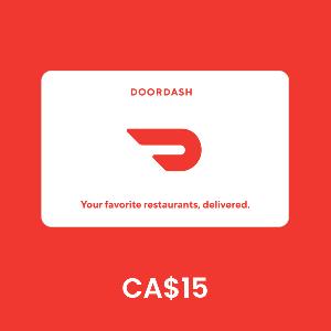 DoorDash Canada CA$15 Gift Card product image