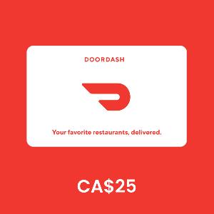 DoorDash Canada CA$25 Gift Card product image